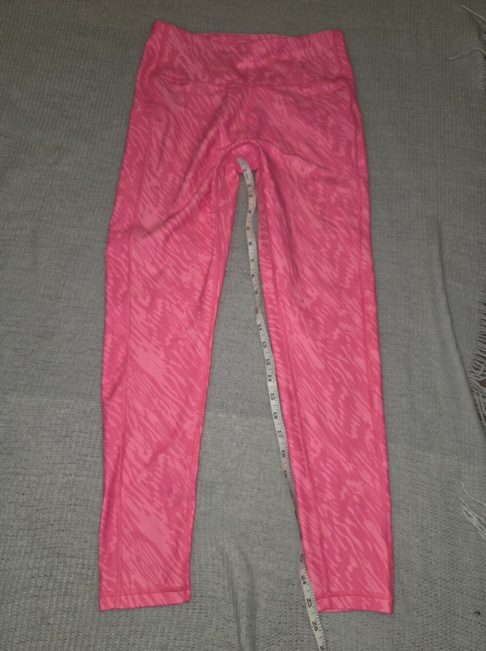 tek gear Hot Pink Patterned Women's Leggings-Medium